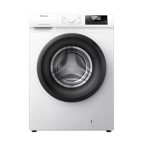 Hisense WF1Q8041BW2 - Lavadora, Class A, 8 Kg con Función de Vapor