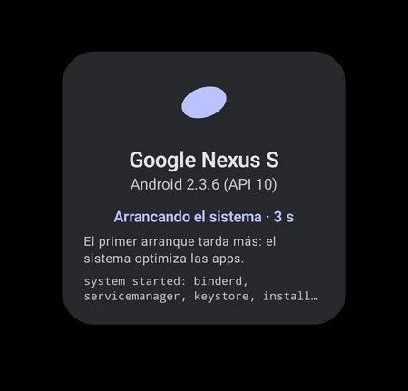 Aemulator Nexus S Booting