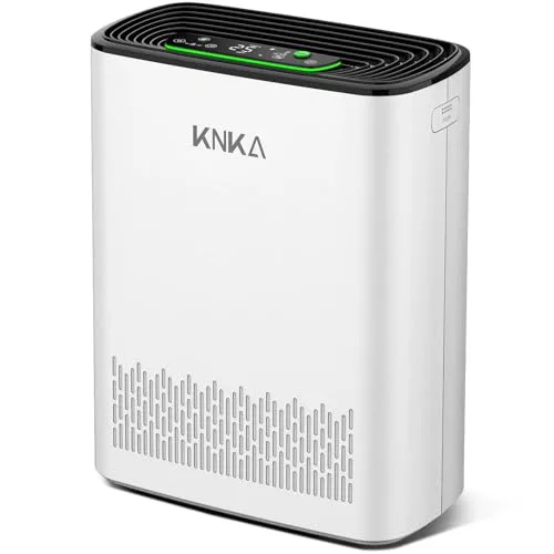 KNKA Purificador de Aire Filtro HEPA sensor inteligente, hasta 80 m²
