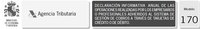 Modelo 170: declaración informativa de los cobros realizados con tarjetas