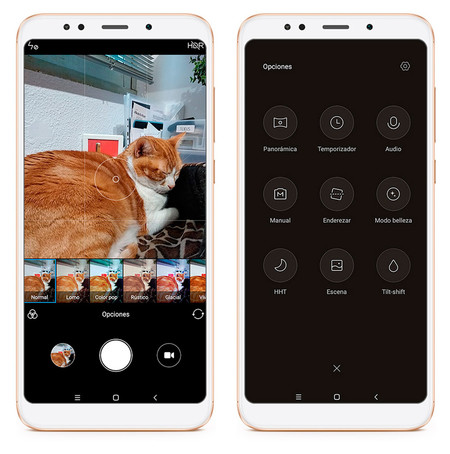 Xiaomi Redmi 5 Plus Camara