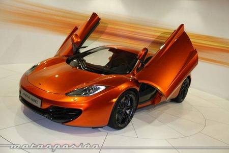 McLaren MP4-12C, presentación en Madrid