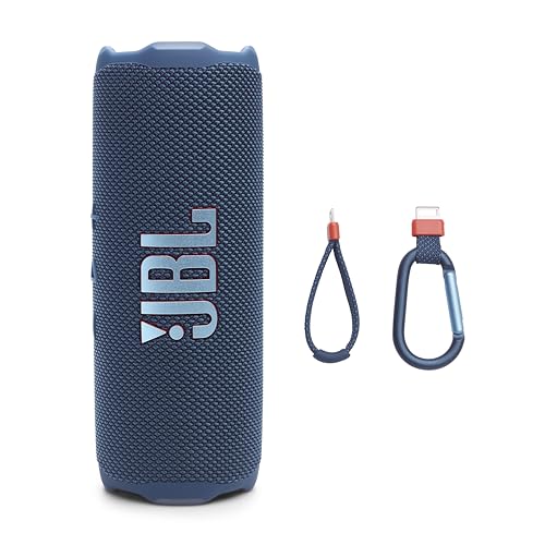 JBL Flip 7 Bocina Portátil Bluetooth, Batería Integrada, Resistente al Agua - Azul