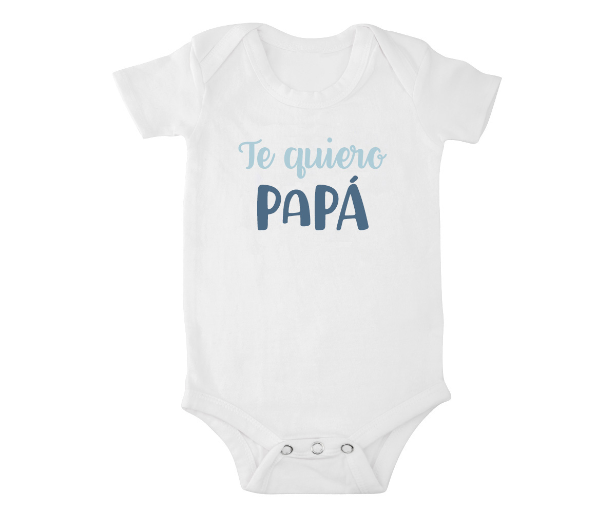 Body de Bebé Te Quiero Papá Azul
