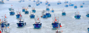 China ha movilizado 1.400 barcos pesqueros para crear una "barrera" de 300 kilómetros. No son buenas noticias para Taiwán 