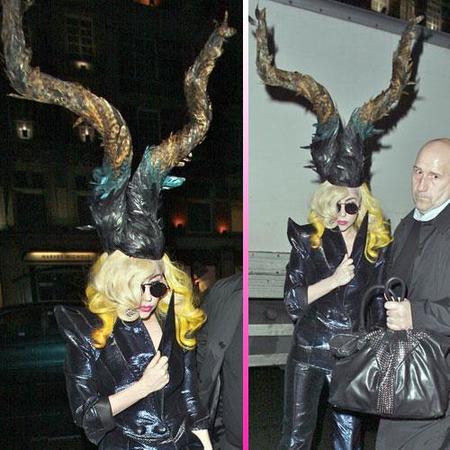 A Lady Gaga ahora le da por los tocados imposibles