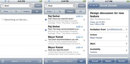 Google introduce mejoras en Gmail y en la sincronización de datos con iOS