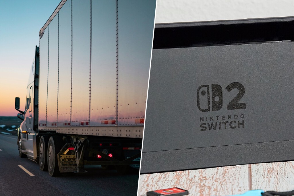 Cuando iba a entregar 2.810 unidades de Switch 2, el conductor de un camión tuvo que parar de emergencia: le habían robado 1,2 millones de euros