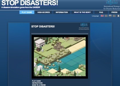 Stop Disasters, juego online de la ONU