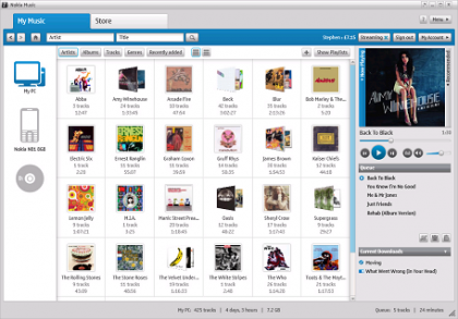 Actualizados Nokia Music PC Client y Google Search