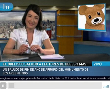 Felicita la Navidad con un saludo que aparece en las noticias
