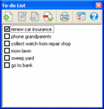 To-Do list, gestionar las cosas que te quedan por hacer