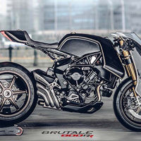 El demonio querría tener un tridente como esta MV Agusta "Ballistic Trident" 
