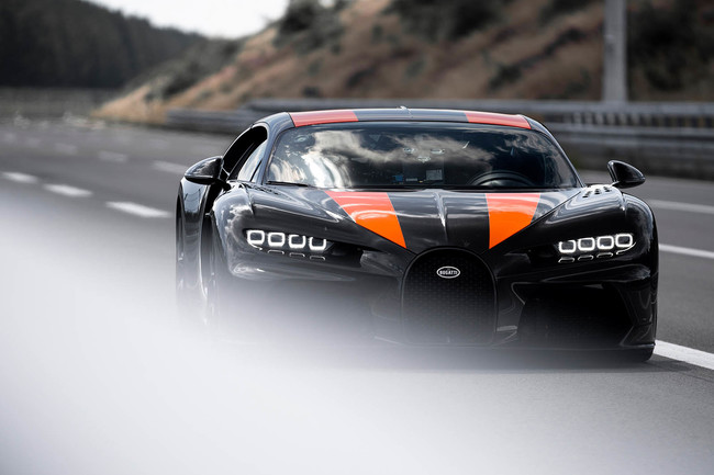 Bugatti Chiron Record Velocidad Long Tail