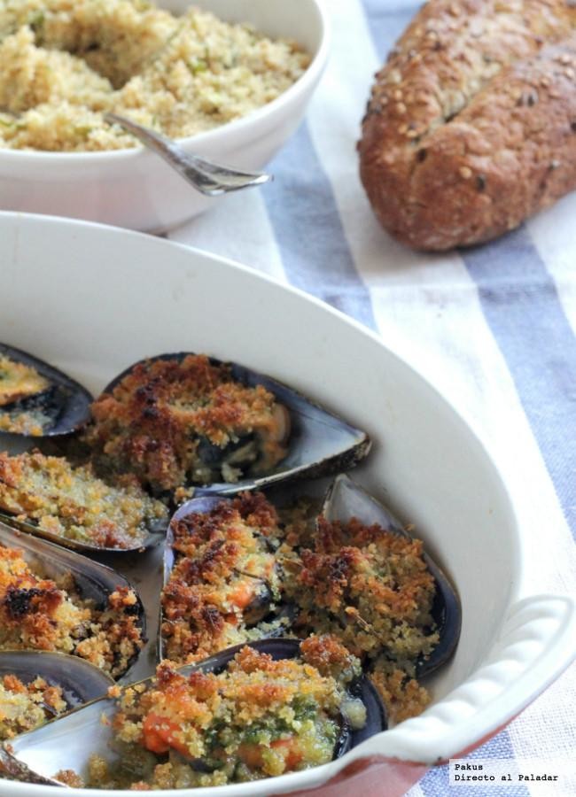 Mejillones a la provenzal, receta de aperitivo para cuando no tenemos casi nada en la nevera