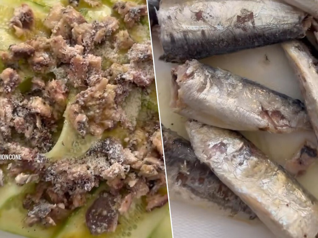 La cena con dos latas de sardinas que parece de chiringuito y se hace sin...