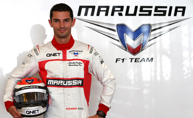 Alexander Rossi Marussia F1