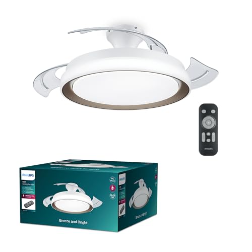 Philips Ventilador de Techo Bliss con luz LED 28W