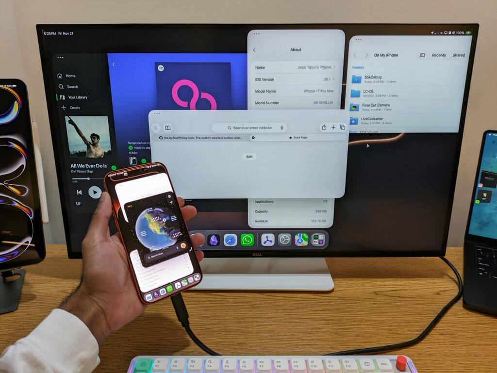 Un hacker ha ejecutado iPadOS en un iPhone con una única intención: demostrar que también puede ser un PC