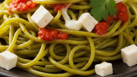 Espagueti de nopales con queso panela: una receta ligera, nutritiva y fácil de preparar