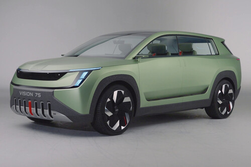 Así es el esperado Skoda VISION 7S, un SUV eléctrico de siete plazas que indica hacia dónde se dirige el futuro de la marca