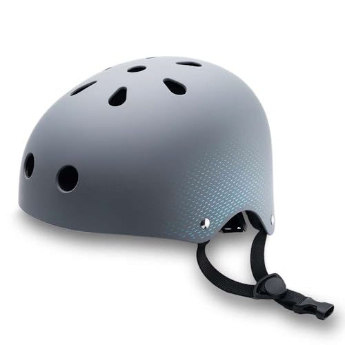 Cecotec Casco Urbano para Bicicletas y Patinetes Eléctricos Talla S-M BrainGuard Urban Grey S-M (56-58 cm)