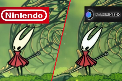 Comparacion Luce Silksong Nintendo Switch Steam Deck