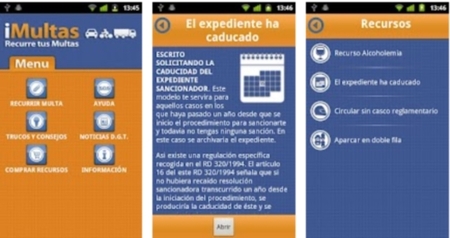 iMultas, recurre multas de tráfico desde Iphone y Android