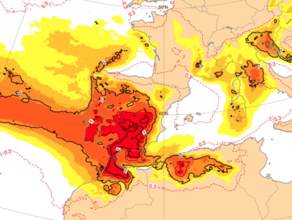 El suelo del sur y el oeste de España está tan saturado que no admite una gota más y va a llover lo indecible: vienen unos días extremadamente complicados