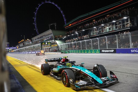Hamilton Singapur F1 2024