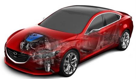 i-ELOOP, el regenerador de energía de frenada con condensador de Mazda