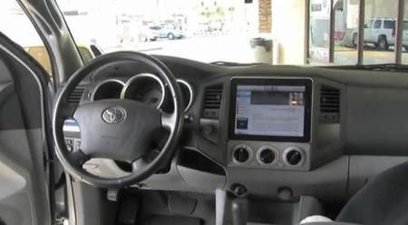iPad en el coche