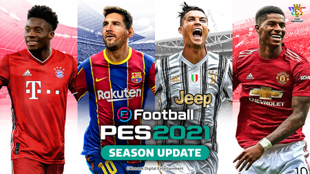 El balón comenzará a rodar a partir de hoy en los campos de PES 2021 Season Update y lo celebra con un nuevo tráiler