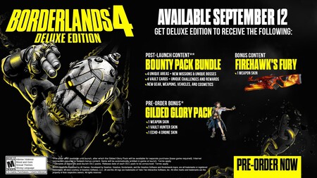 Borderlands 4 Deluxe Edition Contents And Pre Order Incentive