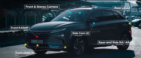 El coche autónomo de Hyundai recorre casi 200 km en condiciones reales de tráfico
