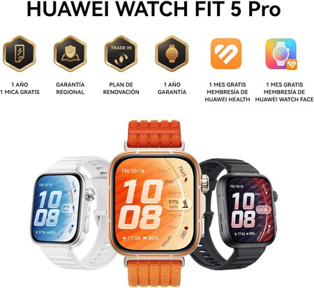 Huawei Watch Fit 5 Pro Smartwatch Con Gps Mex