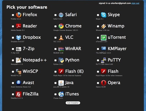 Instala varios programas habituales de una vez con Volery