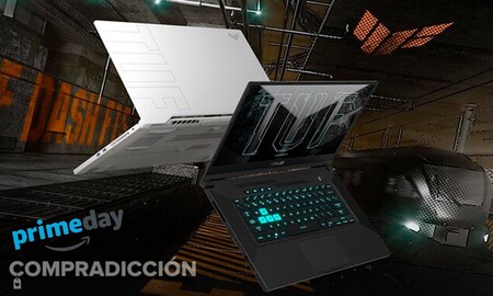 La potencia del portátil gaming ASUS TUF Dash F15 TUF516PM-HN135 ahora más barata todavía en el Prime Day de Amazon: lo tienes por menos de 1.000 euros