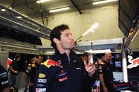 Mark Webber se lleva la pole en Spa-Francorchamps y ya van cinco