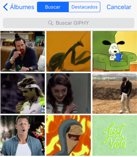 Cómo enviar GIFs por WhatsApp desde un iPhone