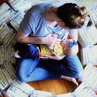 Dona 236 litros de leche materna y escribe una bonita carta para el bebé que la reciba