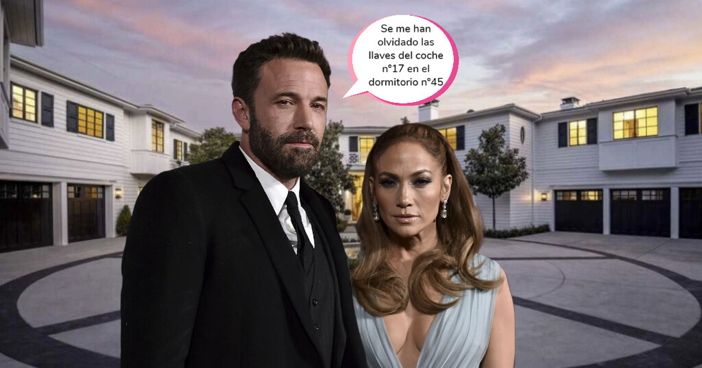 Un patio de infarto, una decena de dormitorios y un precio desorbitado: este es el imponente casoplón deluxe de Jennifer López y Ben Affleck