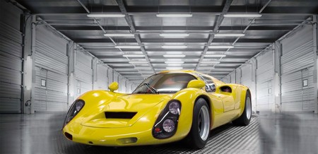 Este EVEX Porsche 910e no es un Porsche 910 de carreras, sino un moderno deportivo eléctrico
