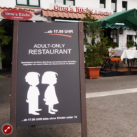Un restaurante alemán prohíbe la entrada a menores a la hora de la cena: vuelve la polémica sobre los sitios libres de niños