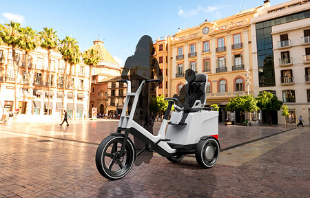 El primer pick-up de BMW tiene alma de bicicleta, un motor eléctrico, plataforma modular y tres ruedas