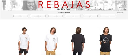Quiksilver, Roxy y DC Shoes nos ofrecen un código de descuento del 10% extra aplicable en artículos ya rebajados hasta un 50%