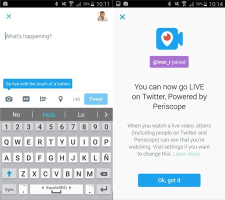 ツイッターペリスコープ