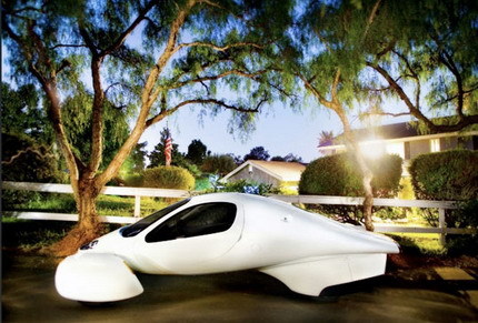 Aptera coche híbrido futurista