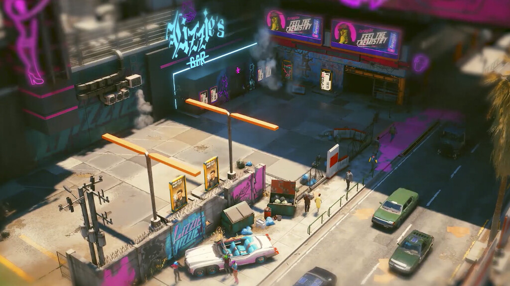 Un vídeo reimagina Cyberpunk 2077 como si fuese un juego de estrategia y gestión a lo Cities Skylines, y tiene una pinta brutal Un vídeo reimagina Cyberpunk 2077 como si fuese un juego de estrategia y gestión a lo Cities Skylines, y tiene una pinta brutal