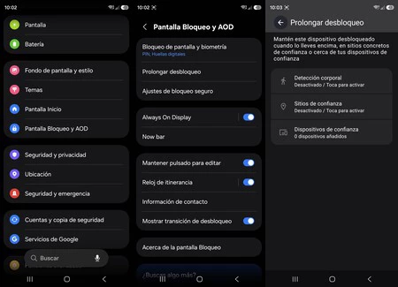 Sitios de confianza Galaxy